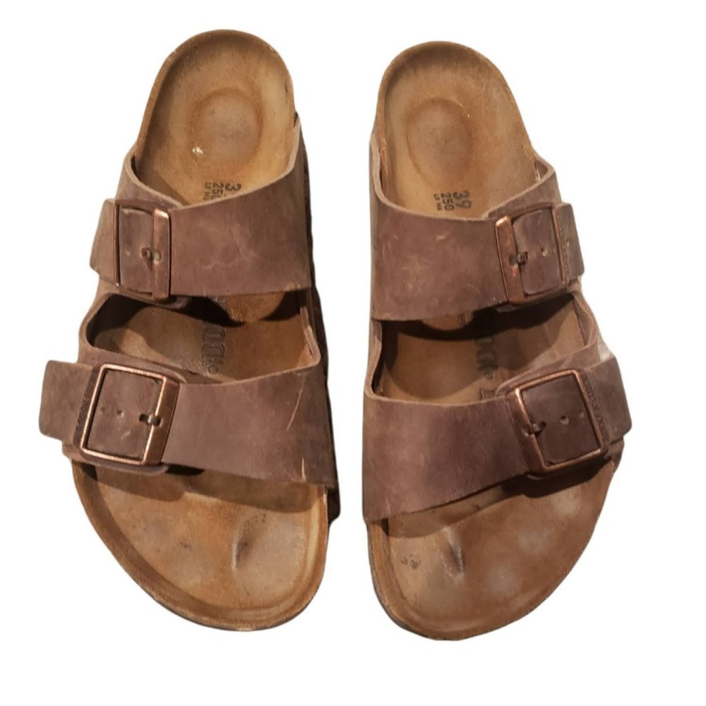Birkenstock Arizona Leather - Tobacco Brown